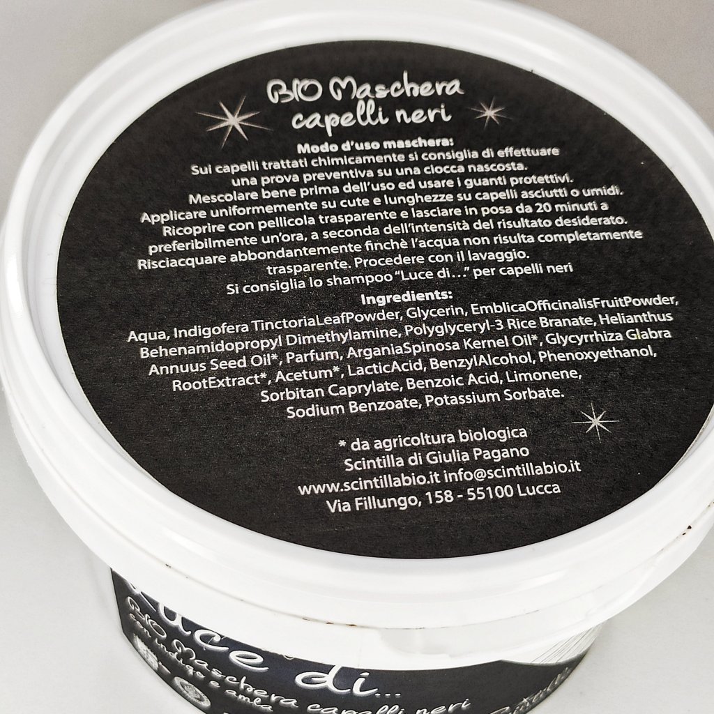 ingredienti - scintilla - maschera 